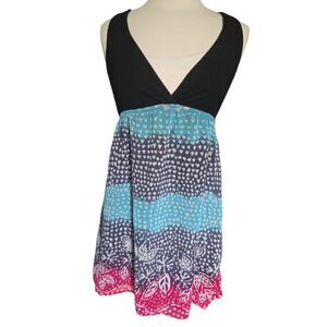 ROXY Colorful Mini Dress - L